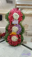 تاج گل تبریک و ترحیم سه طبقه کد ۱۰۰۳