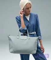 ساک دستی اسپرت زنانه چرم مصنوعی دسته دار دیوید جونز DAVIDJONES