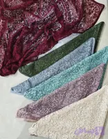 مینی اسکارف گیپور چهارگوش مدل یارا
