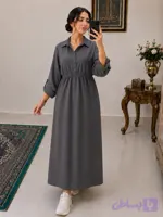پیراهن بلند مزونی یسنا )سفارشی و 100درصد مزون دوز و تضمینی)