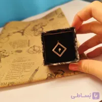 انگشتر زنانه مدل مربعی نگین دار