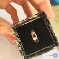 انگشتر زنانه مدل حلقه پروانه آبکاری رادیوم