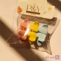 گیره مو قلبی نشکن سایز کوچک