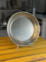 سینی سوراخ دار استیل گرد