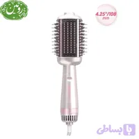 برس حرارتی و سشوار شیگلم ۲ در ۱ | خشک کردن، براشینگ، صاف کردن و استایل مو