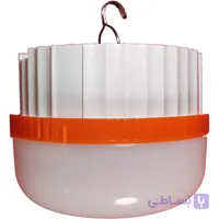 لامپ شارژی خورشیدی ۲۰۰ وات مدل ML-72S (آویزدار با درگاه Type-C و پنل خورشیدی پشت) - فروشگاه سولارباما