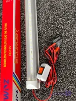 پروژکتور سیار خودرویی ۱۲ ولت گیره‌دار مدل T8 LED (کلیددار سایز بزرگ - فروشگاه سولارباما
