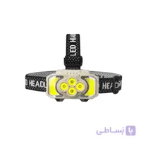 چراغ پیشانی (هدلایت) سنسوردار مدل HX-815S (دارای ۶ حالت نوردهی و نور قرمز اضطراری) - فروشگاه سولارباما