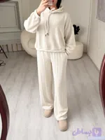 ست هودی و شلوار بافت