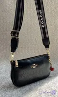 کیف دخترانه دوشی پاسپورتی طرح کوچ (Coach) جنس چرم مصنوعی خارجی