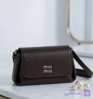 کیف دخترانه دوشی طرح میو میو (miu miu) جنس چرم مصنوعی
