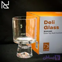 بستنی‌خوری بلوری خطی مدل کوهی | برند دلی