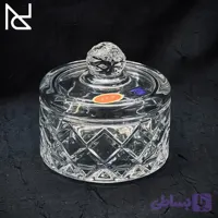قندان بلوری مدل میلیون (لوزی) | سایز بزرگ (خرماخوری)