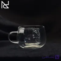 فنجان پیرکس گرد (تخم مرغی) سایز کوچک | ست 6 عددی جعبه دار