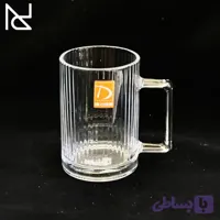 لیوان دسته‌دار یخی دلی گلس |۶ عددی