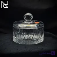 قندان بلوری مدل الیسا (خطی) | سایز متوسط