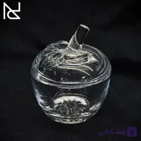 قندان بلوری طرح سیب