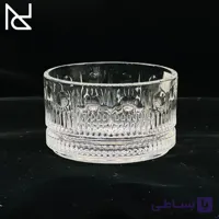 پیاله طرح خطی حبابی سایز کوچک کد ۱۴۷۷۵| ست چهار عددی