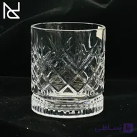 نیم لیوان سایز بزرگ طرح خشتی کد 14766| ست چهار عددی