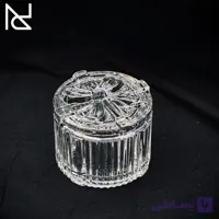 جا جواهری گرد پاپیونی بلوری | برند دلی