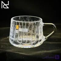 فنجان هالو مدل خطی | Deli Glass