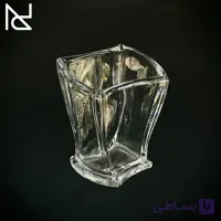 جای کارد و چنگال بلوری |مدل بلوم