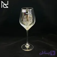 گیلاس طرح گل دلی گلس | بسته ۶ عددی