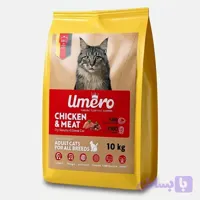 🐾 غذای خشک گربه بالغ با طعم گوشت و مرغ | وزن ۱ کیلوگرم