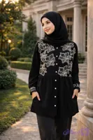 شومیز یاسان مدل مهتاب