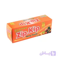 کیسه زیپ دار زیپ کیپ مدل شفاف کد M40 بسته 40 عددی