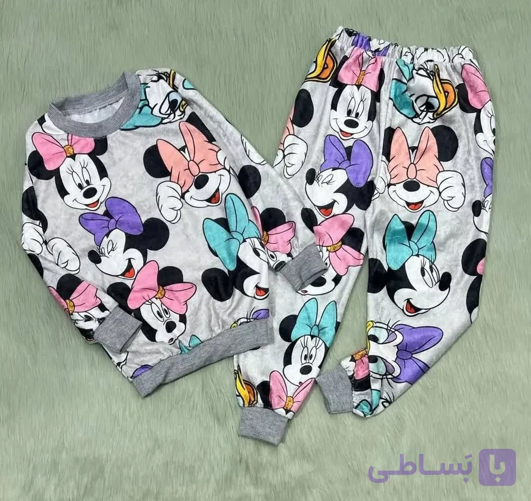 بلیز و شلوار مخمل میکی موس
