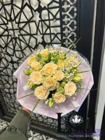 دسته گل طبیعی بابونه DL218
