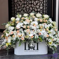 باکس گل طبیعی رز و ارکیده BL224