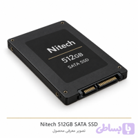 حافظه SSD Nitech 512GB SATA اوپن‌باکس