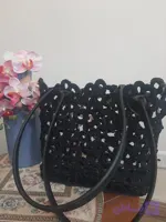 کیف مکرومه دست بافت