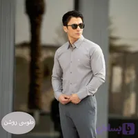 پیراهن آستین بلند مردانه فلورا ترک