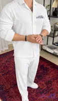 ست بلوز شلوار مردانه پارچه مراکشی