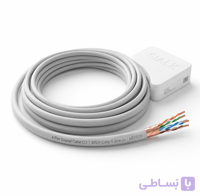 کابل مخابراتی 6 زوجی تمام مس (CU) هوایی و زمینی فویلدار (100 متری)