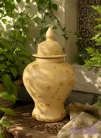 گلدان جینجر جار ماکرو کریستال کد ۱۲۶