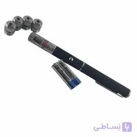 لیزر باتری‌ خور پوینتر با نور سبز و کیلومتری