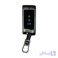 کاور ریموت فلزی خودرو رنگ تیتانیوم مناسب برای تیگو 7 ، تیگو 7 پرو ، تیگو 7 پرومکس ، ایکس 55 پرو و ایکس 22 پرو