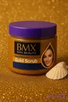ماسک گچی (اسکراب) صورت هندی طلا BMX حجم 350 گرم