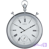 ساعت دیواری فلزی لوتوس BERNARDINO | M-16038-SILVER