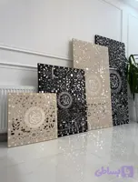 نمونه تابلو لیپان آرت آینه کاری شده (رنگ قابل تغییر) (کد ZRAAP)