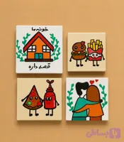 مگنت یخچالی (کد 3WEB6)