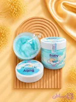 کره بدن سادور مدل Baby | حجم ۳۰۰ گرم | نرم‌کننده و مرطوب‌کننده عمیق