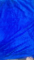 پتو کرکره ای دونفره،سایز۲۰۰×۲۱۰،رنگ آبی، قابلیت شستشو درلباسشویی