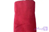 پتو کرکره ای ۲نفره دور دوزی کامل رنگ زرشکی