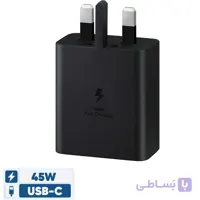 کلگی شارژر سامسونگ مدل SAMSUNG EP-T4511 Low Standby 3-Pin 45W مشکی