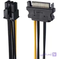 کابل برق رویال گرافیک به ساتا ROYAL 6PIN to SATA